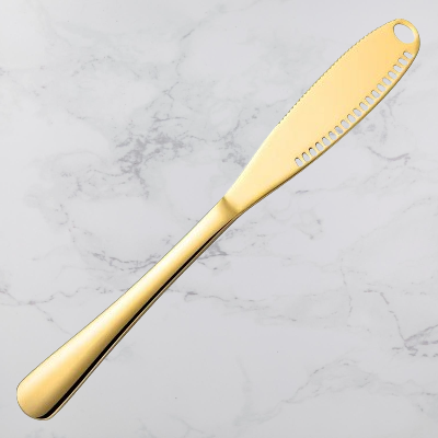 Couteau de table WesternKnife™ Doré - vue principale