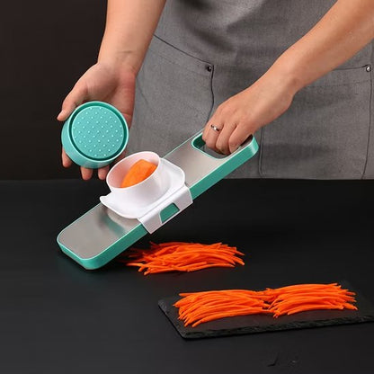 Mandoline multi-lames - découpe de bâtonnets de carottes fins et réguliers
